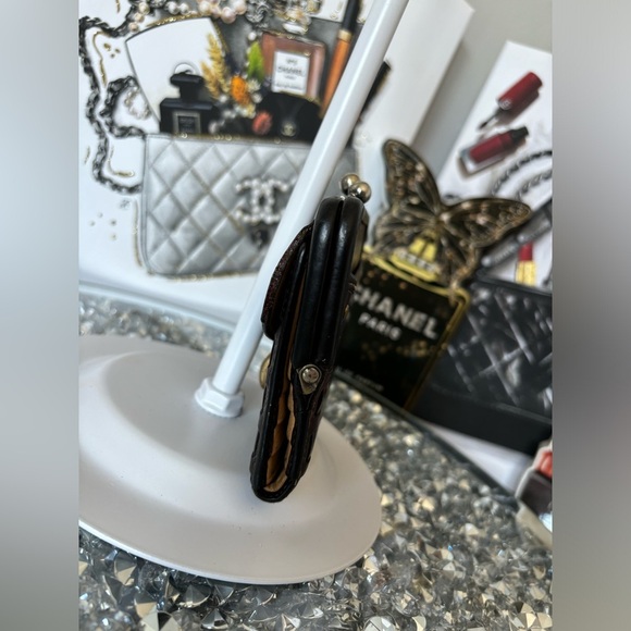 Coach vintage 65th Anniversary legacy Vachetta Woven Kisslock Wallet - Picture 3 of 10